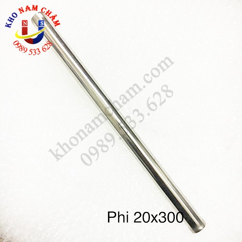 Nam châm thanh tròn phi 20x300 mm