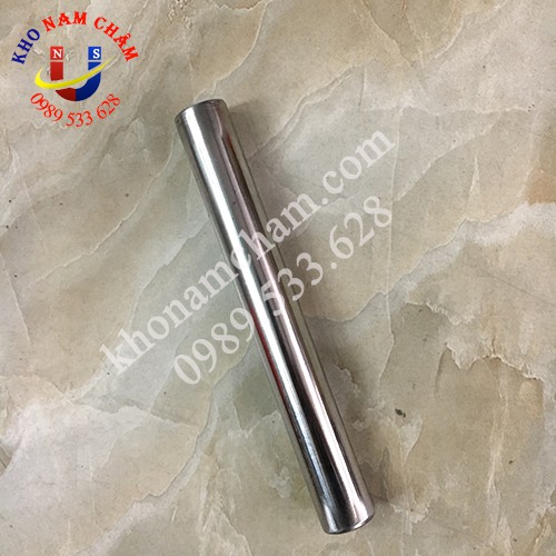 Nam châm thanh phi 25x200mm lực từ 12000 Gs