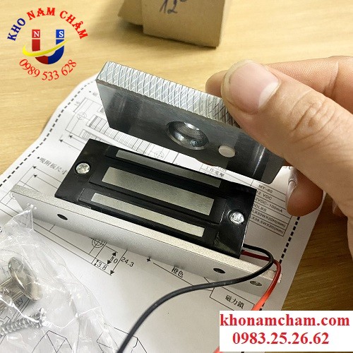 Nam châm điện MY-60/12V lực hút 60kg