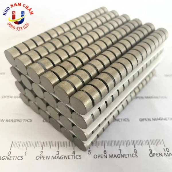 Nam châm chịu nhiệt D5x2mm