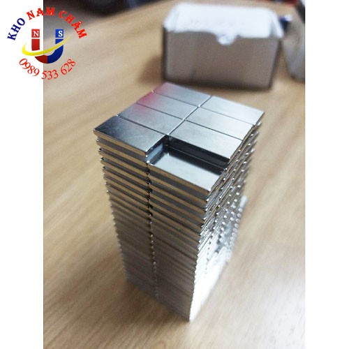 Nam châm N42 kích thước 20x10x2mm