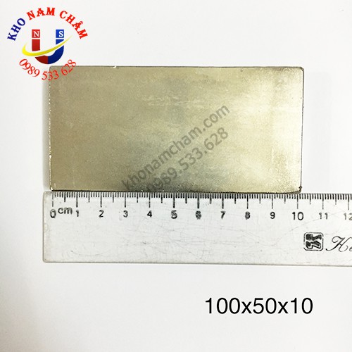 Nam châm viên 100x50x10 mm
