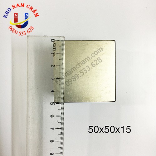 Nam châm viên 50x50x15 mm