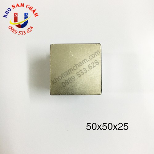 nam châm viên 50x50x25 mm