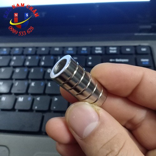 Nam châm nhẫn phi 15x5 lỗ 9mm