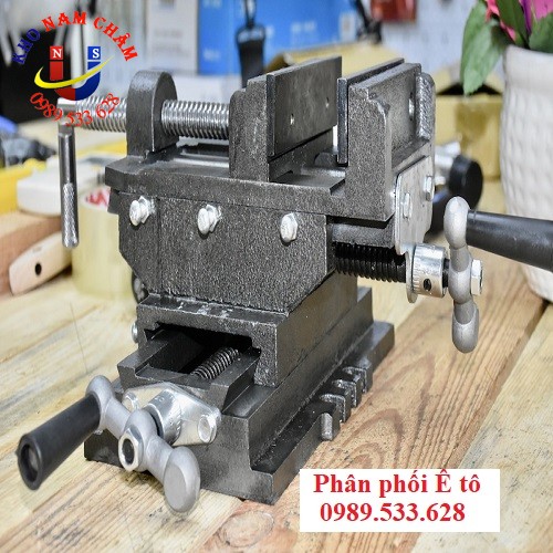 Ê tô chữ thập kẹp bàn khoan (4inch)