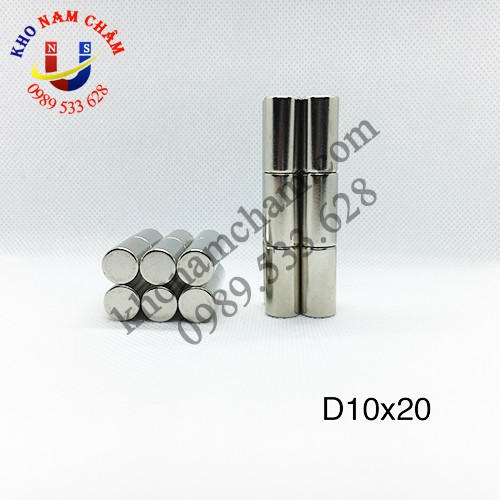 Nam châm viên D10x20 mm