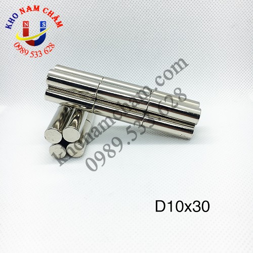 Nam châm viên D10x30 mm