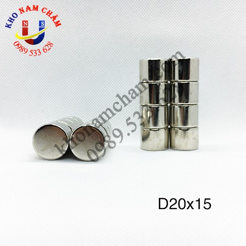 Nam châm viên D20x15 mm