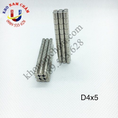 Nam châm viên D4x5 mm