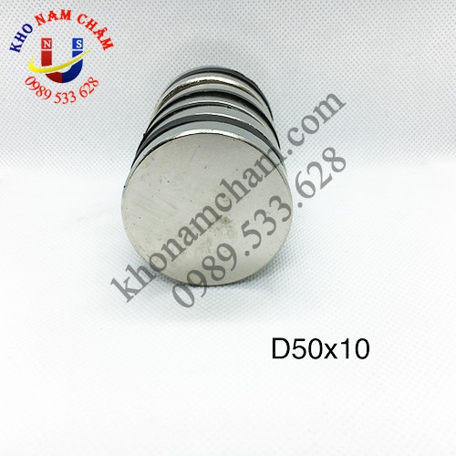 Nam châm viên D50x10 mm