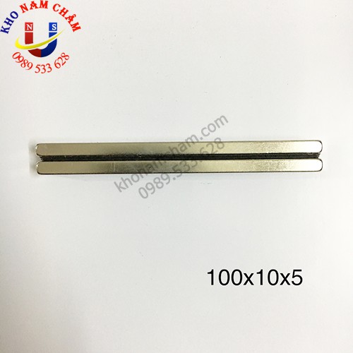 Nam châm viên 100x10x5 mm