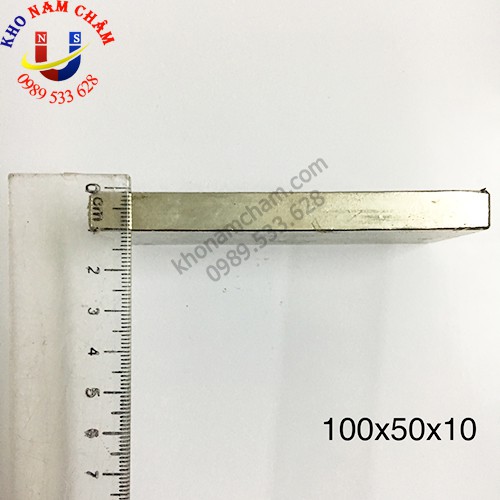 Nam châm viên 100x50x10 mm