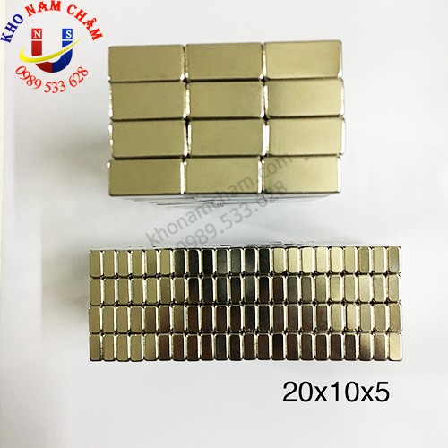 Nam châm viên 20x10x5 mm
