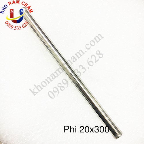 Nam châm thanh tròn phi 20x300 mm