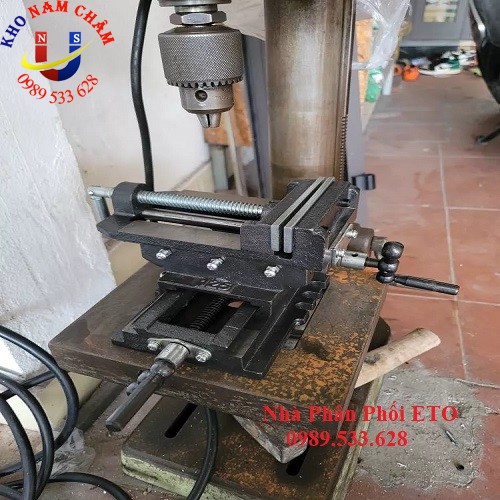 Ê Tô chữ thập kẹp Bàn khoan (5 inch)