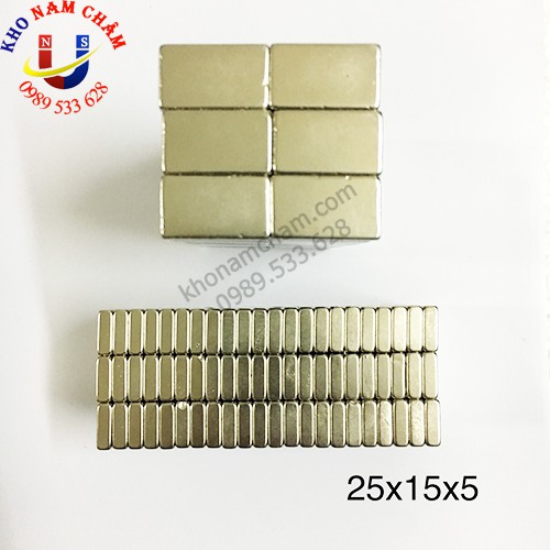 Nam châm viên 25x15x5 mm