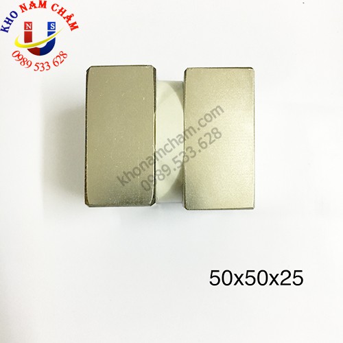 nam châm viên 50x50x25 mm