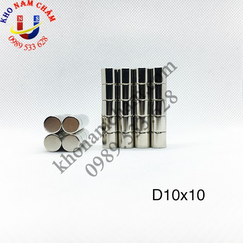 Nam châm viên D10x10 mm
