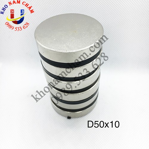 Nam châm viên D50x10 mm