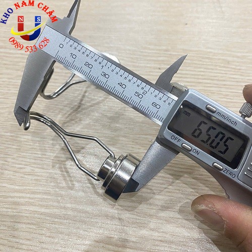 Nam châm móc xoay D25- lực kéo15kg