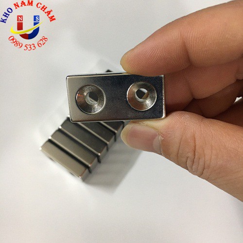 Nam châm viên có lỗ 40x20x5 