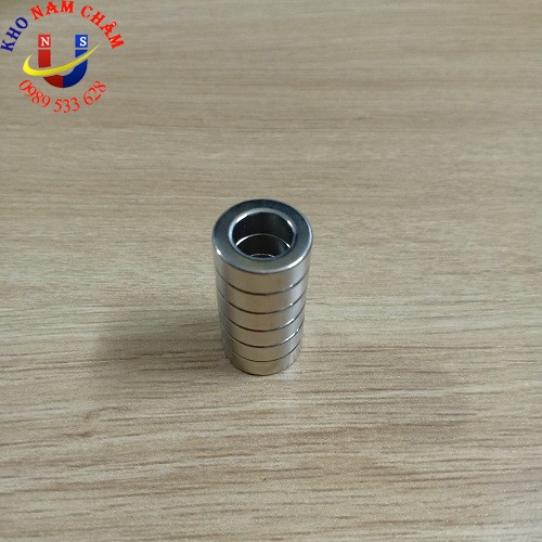 Nam châm nhẫn phi 15x5 lỗ 9mm