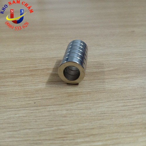 Nam châm nhẫn phi 15x5 lỗ 9mm