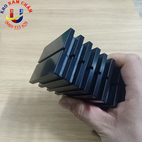 Kẹp nam châm kích thước 63x53x6mm siêu mạnh