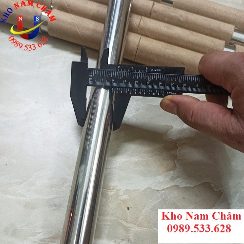 Nam châm thanh phi 25x400mm- 12000 Gs