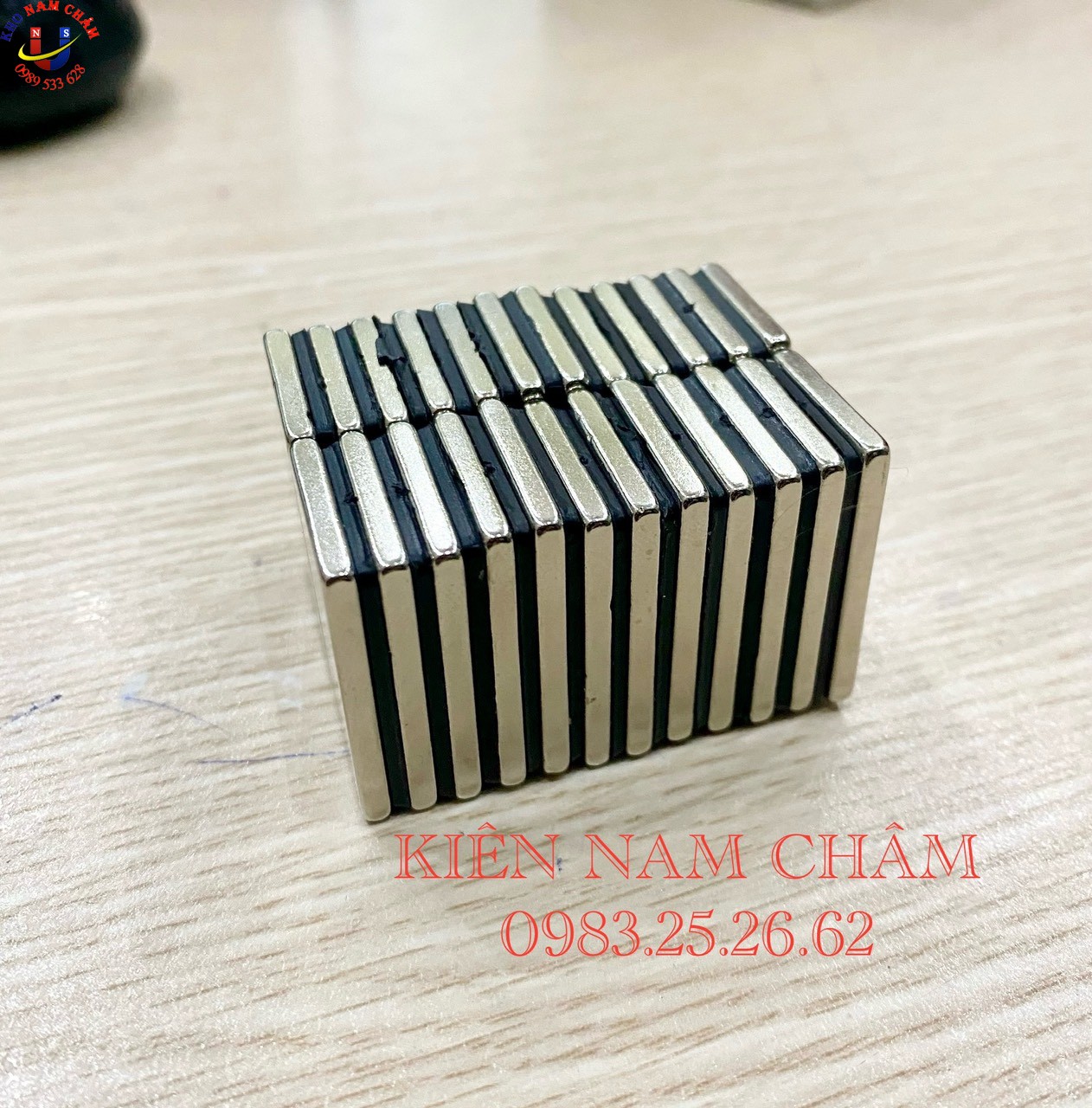 Nam châm viên 30x20x3mm siêu mạnh
