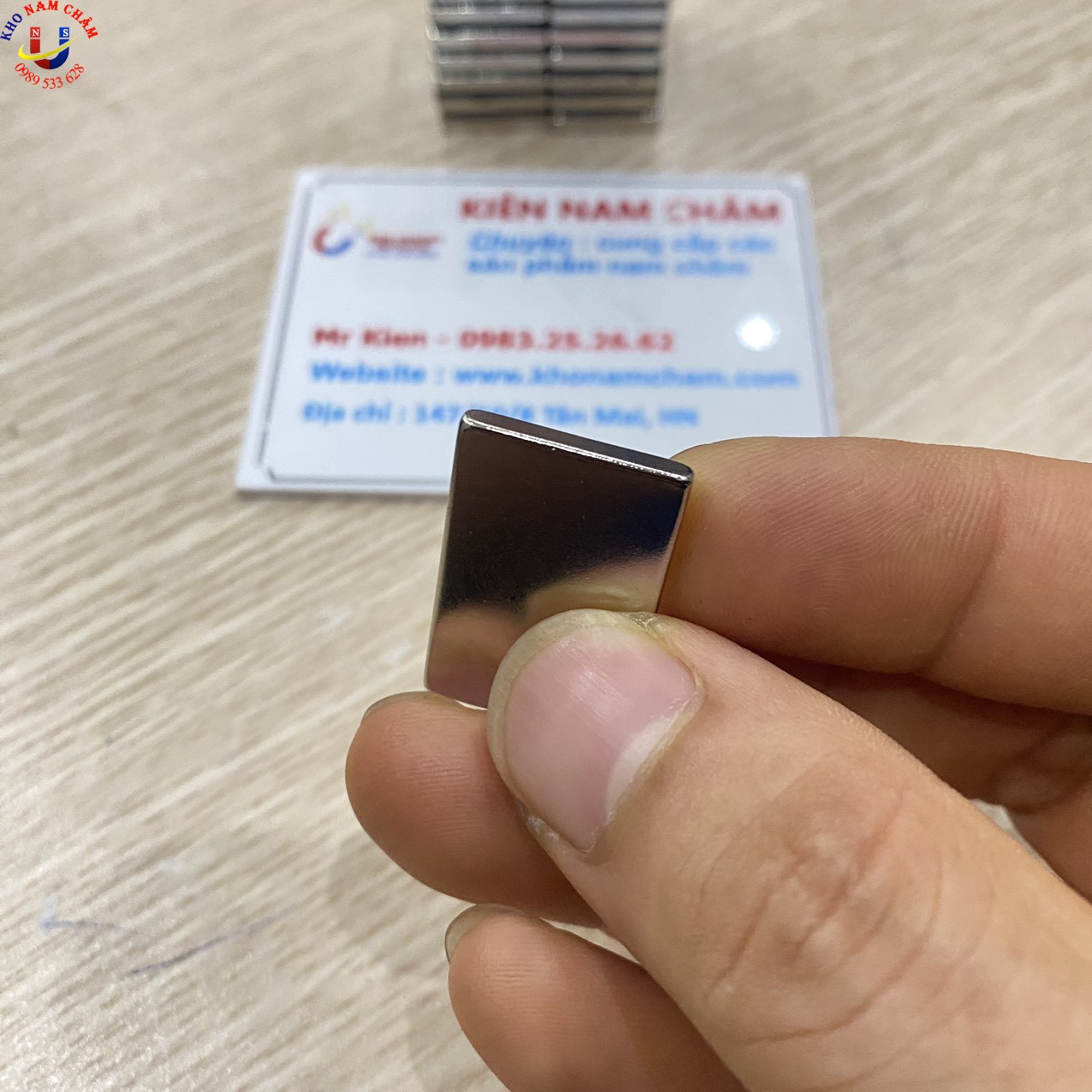 Nam châm viên 30x20x3mm siêu mạnh