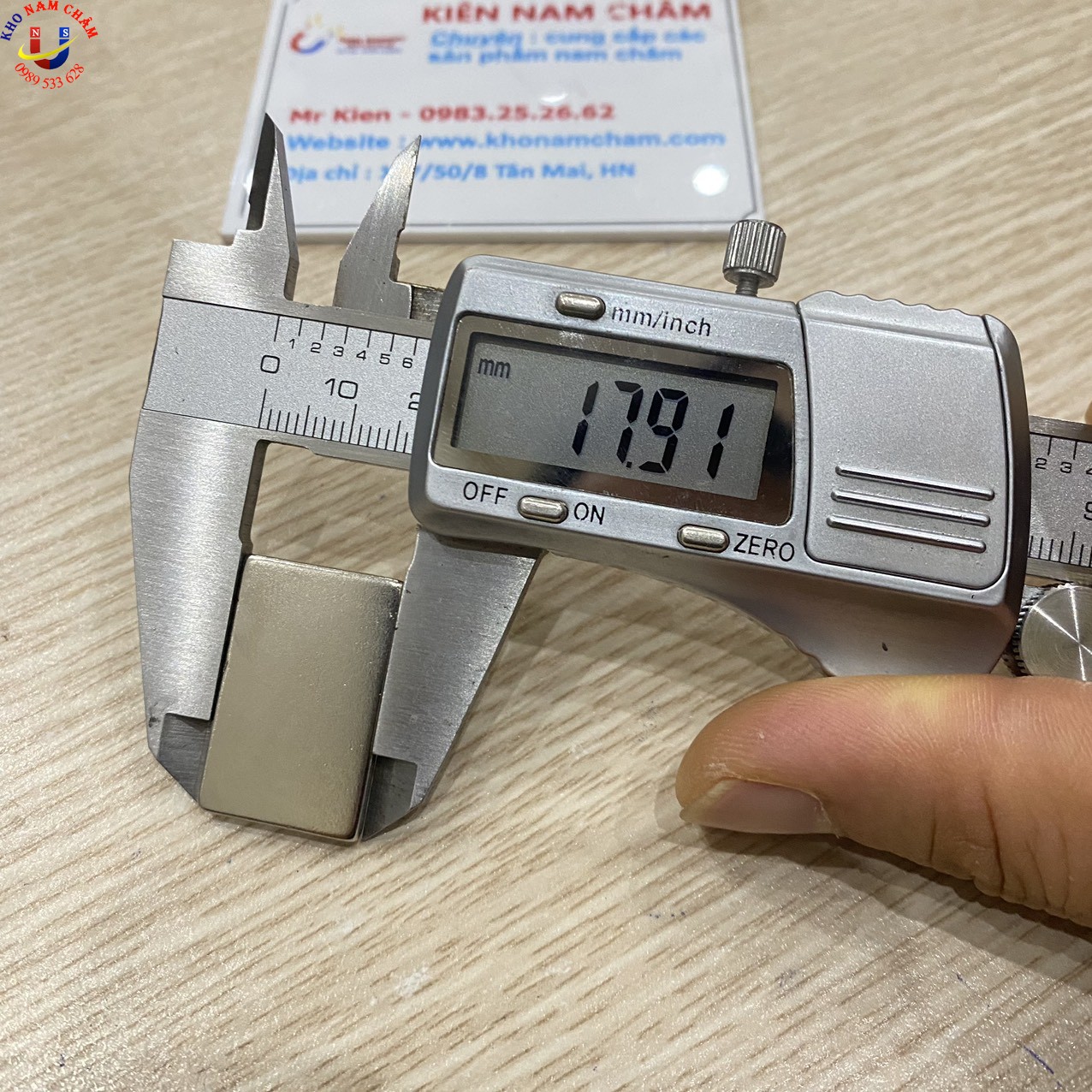 Nam châm viên 30x20x3mm siêu mạnh